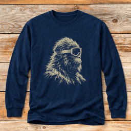 Yeti Shredder T Shirt Gift For Skier