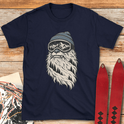 Yeti Dreams T Shirt Gift For Skier