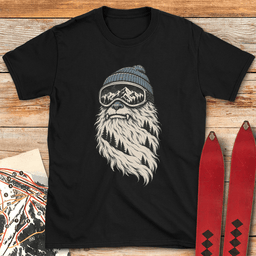 Yeti Dreams T Shirt Gift For Skier