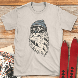 Yeti Dreams T Shirt Gift For Skier