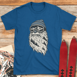 Yeti Dreams T Shirt Gift For Skier