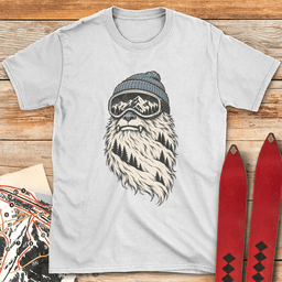Yeti Dreams T Shirt Gift For Skier