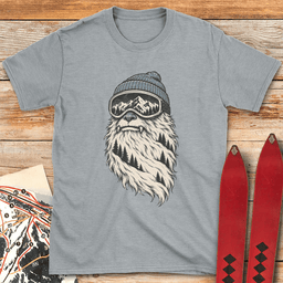 Yeti Dreams T Shirt Gift For Skier
