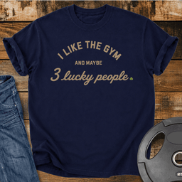 I Like The Gym Vintage Wash T Shirt Gift For Fitness Lover