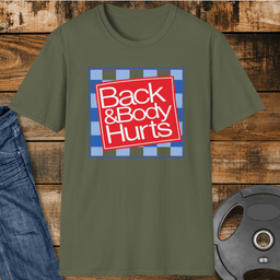 Back And Body T Shirt Gift For Fitness Lover