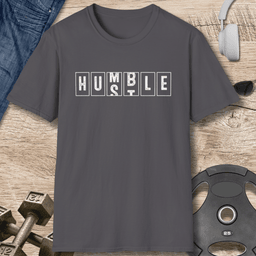 Humble Hustle T Shirt Gift For Fitness Lover