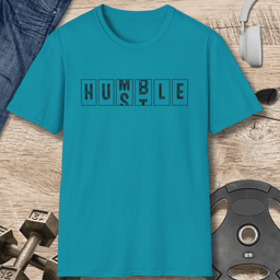 Humble Hustle T Shirt Gift For Fitness Lover