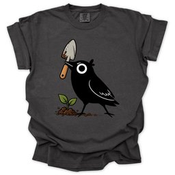 Murder Crow T Shirt Gift For Gardener