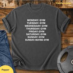 Daily Activity Vintage Wash T Shirt Gift For Fitness Lover