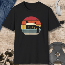Fit Cat T Shirt Gift For Fitness Lover