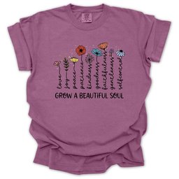 Soul Bloom T Shirt Gift For Gardener