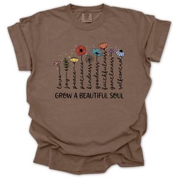 Soul Bloom T Shirt Gift For Gardener