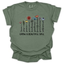 Soul Bloom T Shirt Gift For Gardener