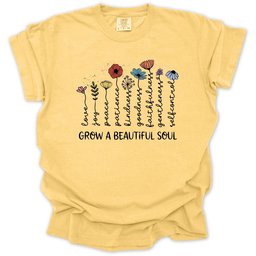 Soul Bloom T Shirt Gift For Gardener