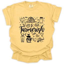 Farmerish T Shirt Gift For Gardener