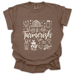 Farmerish T Shirt Gift For Gardener