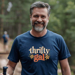 Thrifty Gal T Shirt Gift For Adults