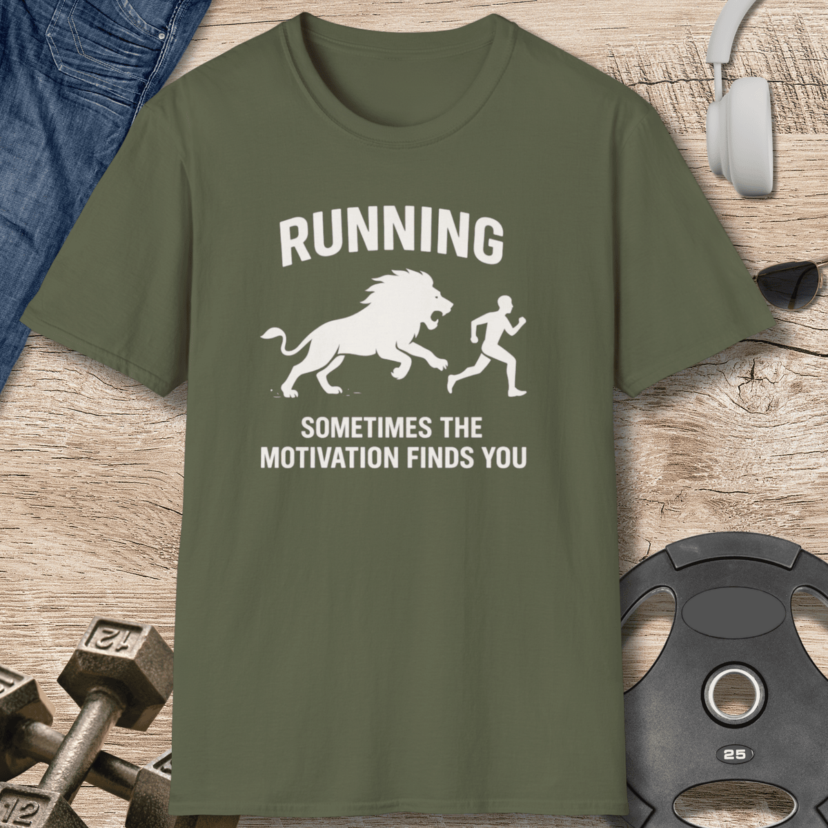 Runners Motivation T Shirt Gift For Fitness Lover