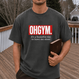 Ohgym Vintage Wash T Shirt Gift For Fitness Lover