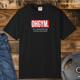 Ohgym Vintage Wash T Shirt Gift For Fitness Lover