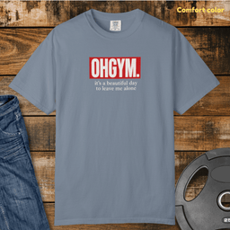 Ohgym Vintage Wash T Shirt Gift For Fitness Lover