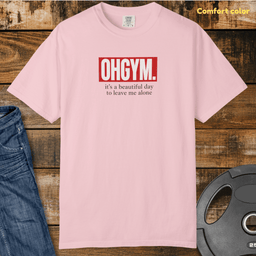 Ohgym Vintage Wash T Shirt Gift For Fitness Lover