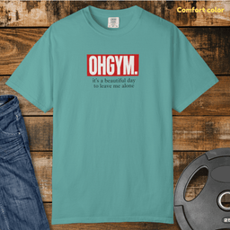Ohgym Vintage Wash T Shirt Gift For Fitness Lover