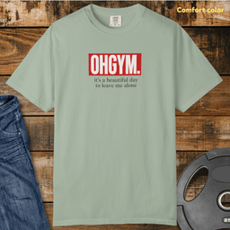Ohgym Vintage Wash T Shirt Gift For Fitness Lover