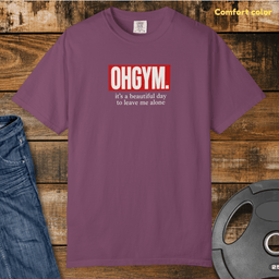 Ohgym Vintage Wash T Shirt Gift For Fitness Lover