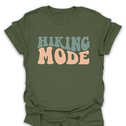 Hiking Mode T Shirt Gift For Hiker