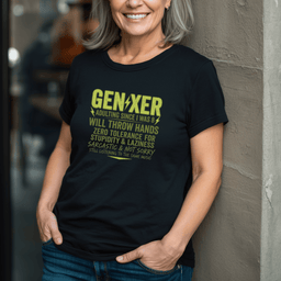 Gen Xer T Shirt Gift For Adults