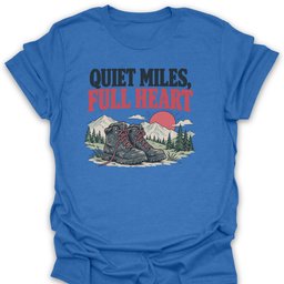 Full Heart T Shirt Gift For Hiker