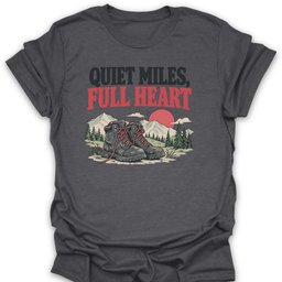 Full Heart T Shirt Gift For Hiker
