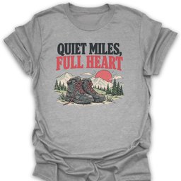 Full Heart T Shirt Gift For Hiker