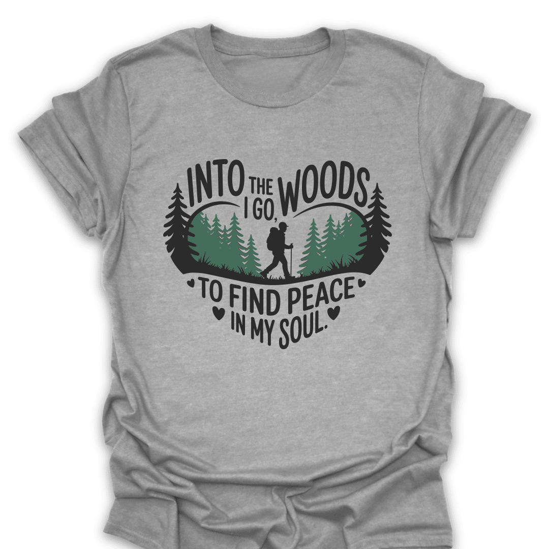 Find Peace In My Soul Hiking T Shirt Gift For Hiker