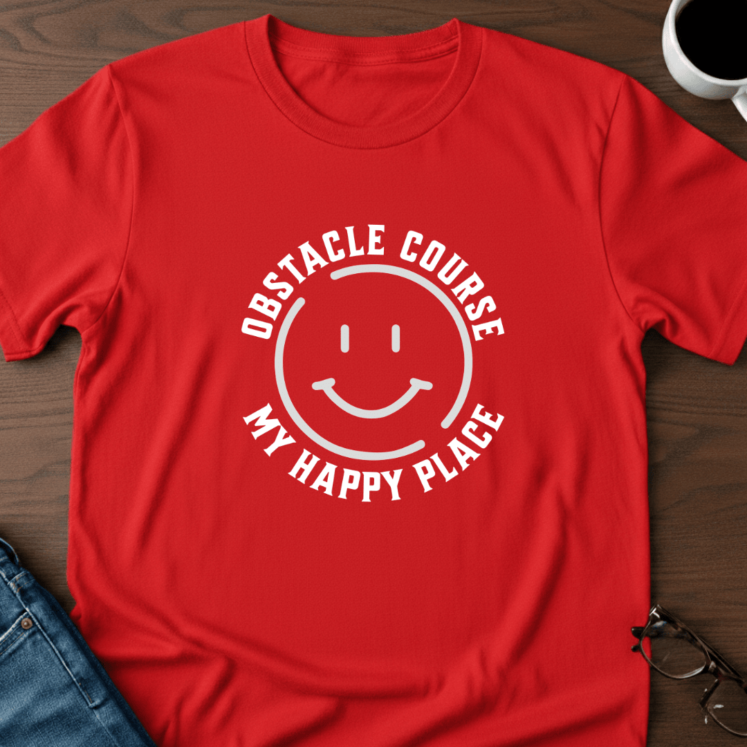 Ocr Obstacle Course My Happy Place T Shirt Gift For Adults