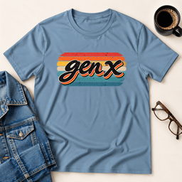 Gen X T Shirt Gift For Adults
