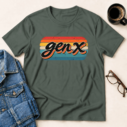 Gen X T Shirt Gift For Adults