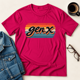 Gen X T Shirt Gift For Adults