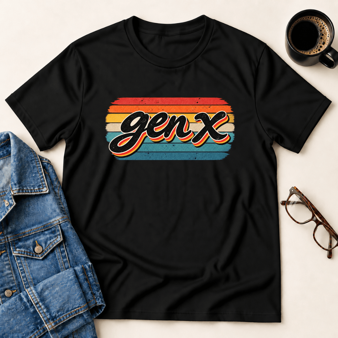 Gen X T Shirt Gift For Adults