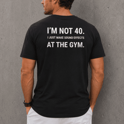 Sound Effects Gym T Shirt Gift For Fitness Lover