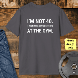 Sound Effects Gym T Shirt Gift For Fitness Lover