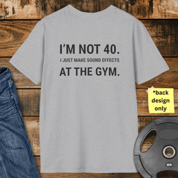 Sound Effects Gym T Shirt Gift For Fitness Lover