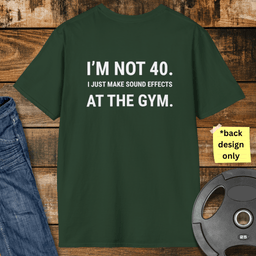 Sound Effects Gym T Shirt Gift For Fitness Lover