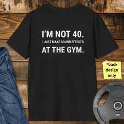 Sound Effects Gym T Shirt Gift For Fitness Lover