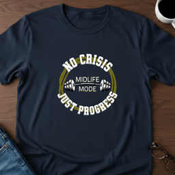 No Crisis Just Progress T Shirt Gift For Adults