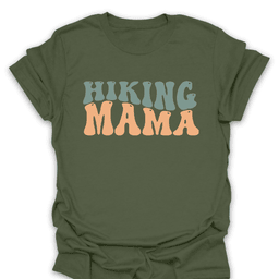 Hiking Mamma T Shirt Gift For Hiker