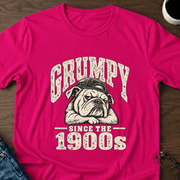Grumpy Since The 1900s T Shirt Gift For Adults
