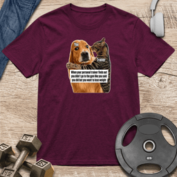 Your Trainer Finds Out T Shirt Gift For Fitness Lover