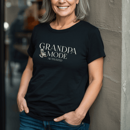 Grandpa Mode Activated T Shirt Gift For Grandpa